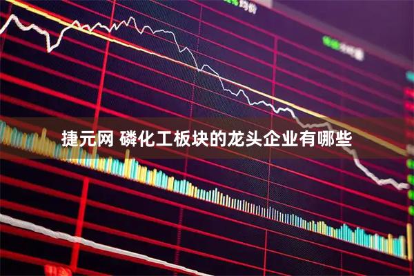 捷元网 磷化工板块的龙头企业有哪些