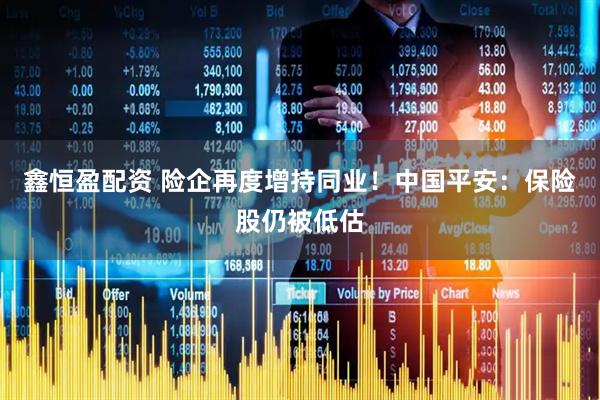 鑫恒盈配资 险企再度增持同业！中国平安：保险股仍被低估