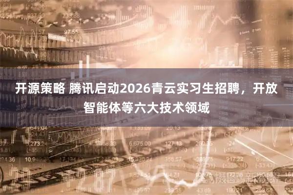开源策略 腾讯启动2026青云实习生招聘，开放智能体等六大技术领域